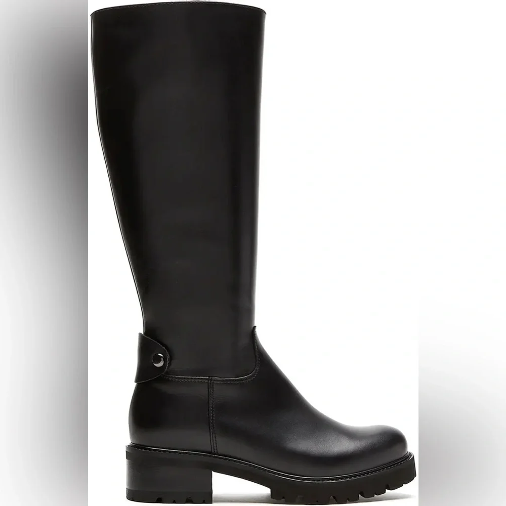 La Canadienne NWOT Cava Waterproof Black Leather Boots Sz 6.5 - Picture 3 of 11